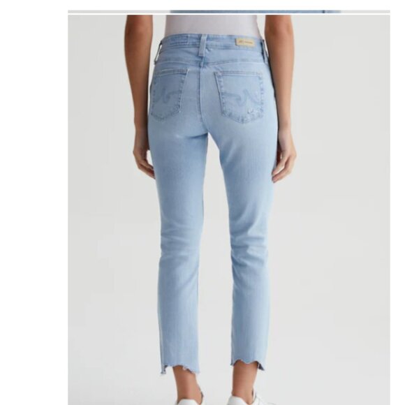 AG-ed™ Mid-Rise Slim Straight Cropped Denim 31 - Picture 2 of 10
